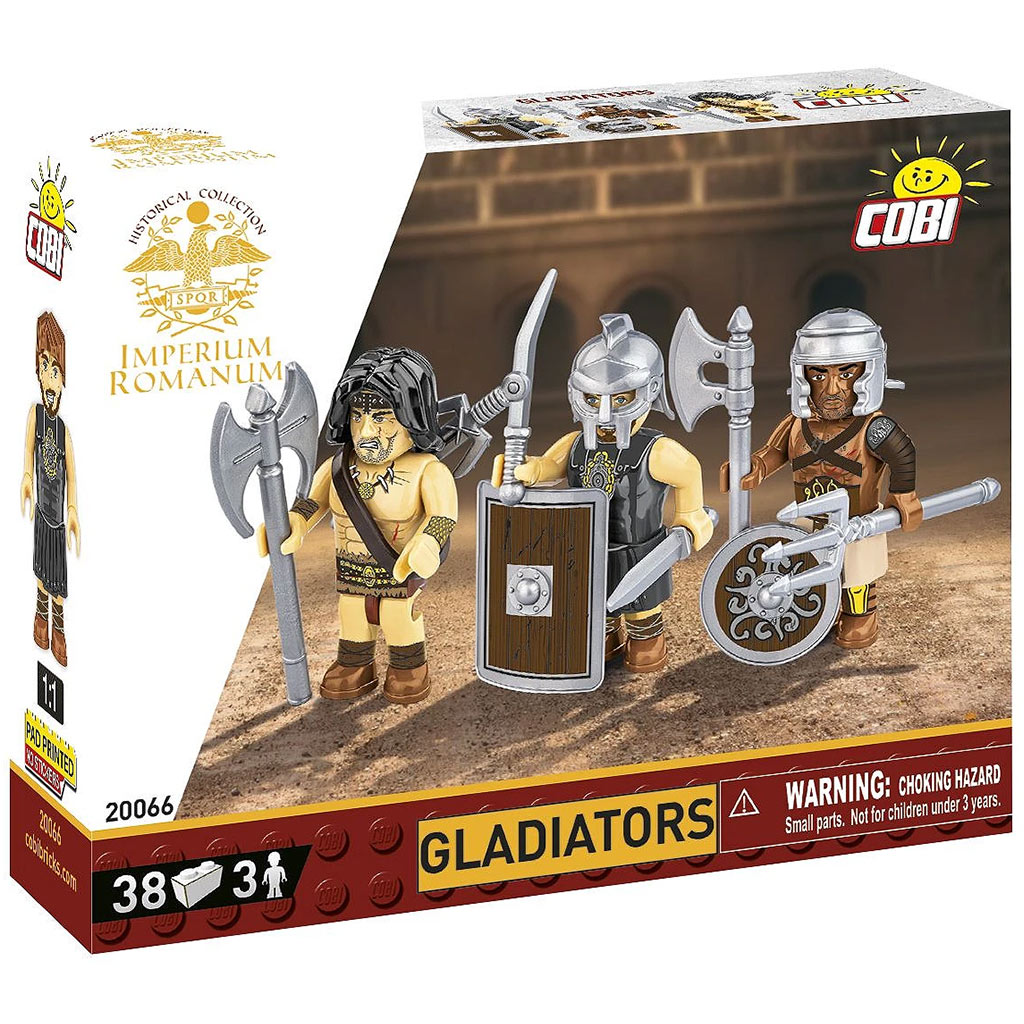 imagen de COBI: Imperium Romanum - Set de figuras de gladiadores (20066) 1
