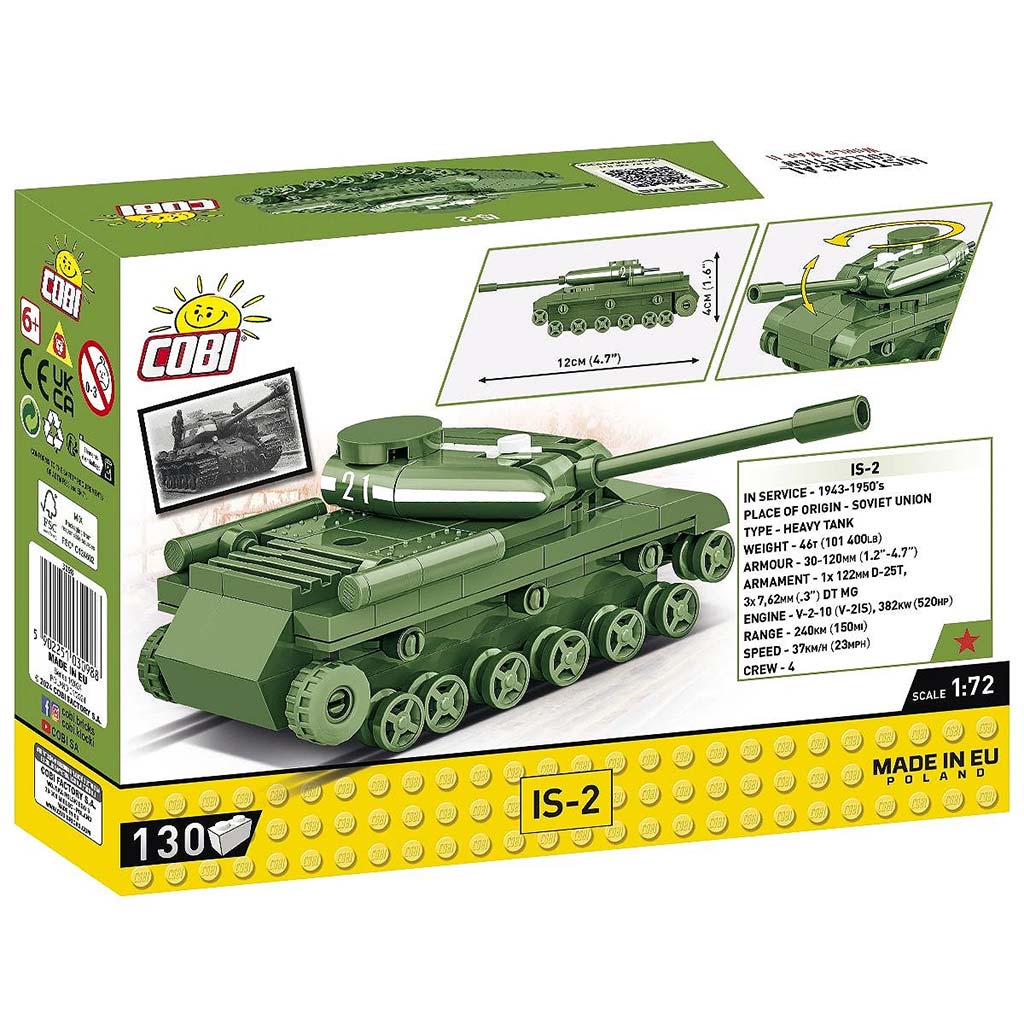 imagen de COBI: Juguete de construcción tanque IS-2 (3098) 5