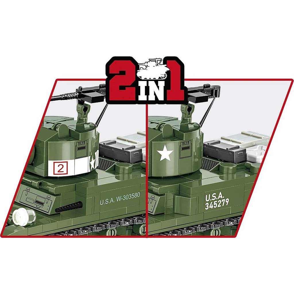 imagen de COBI: Juguete de construcción tanque M3 Stuart (3129) 5