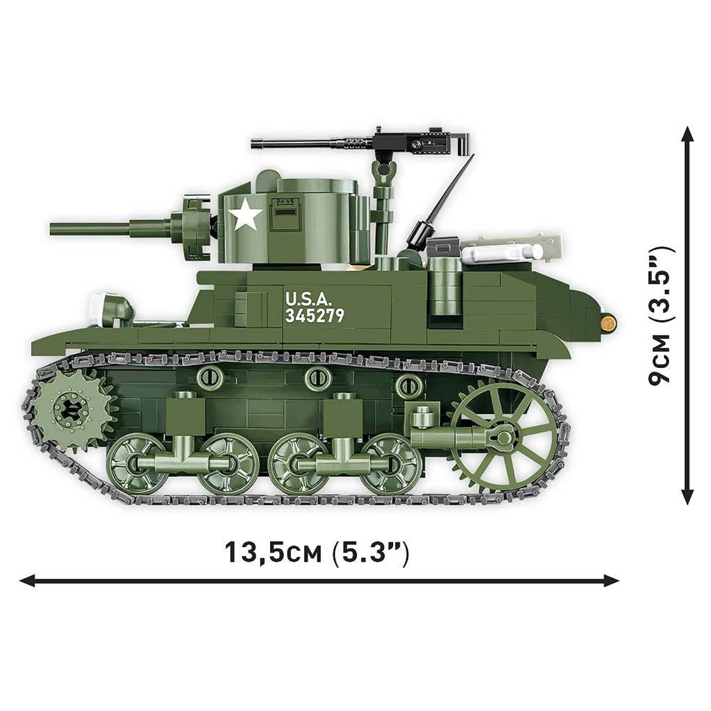imagen de COBI: Juguete de construcción tanque M3 Stuart (3129) 6