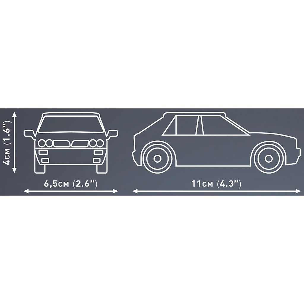 imagen de COBI: Lancia Delta HF Integrale EVO juego de construcción (24515) 3