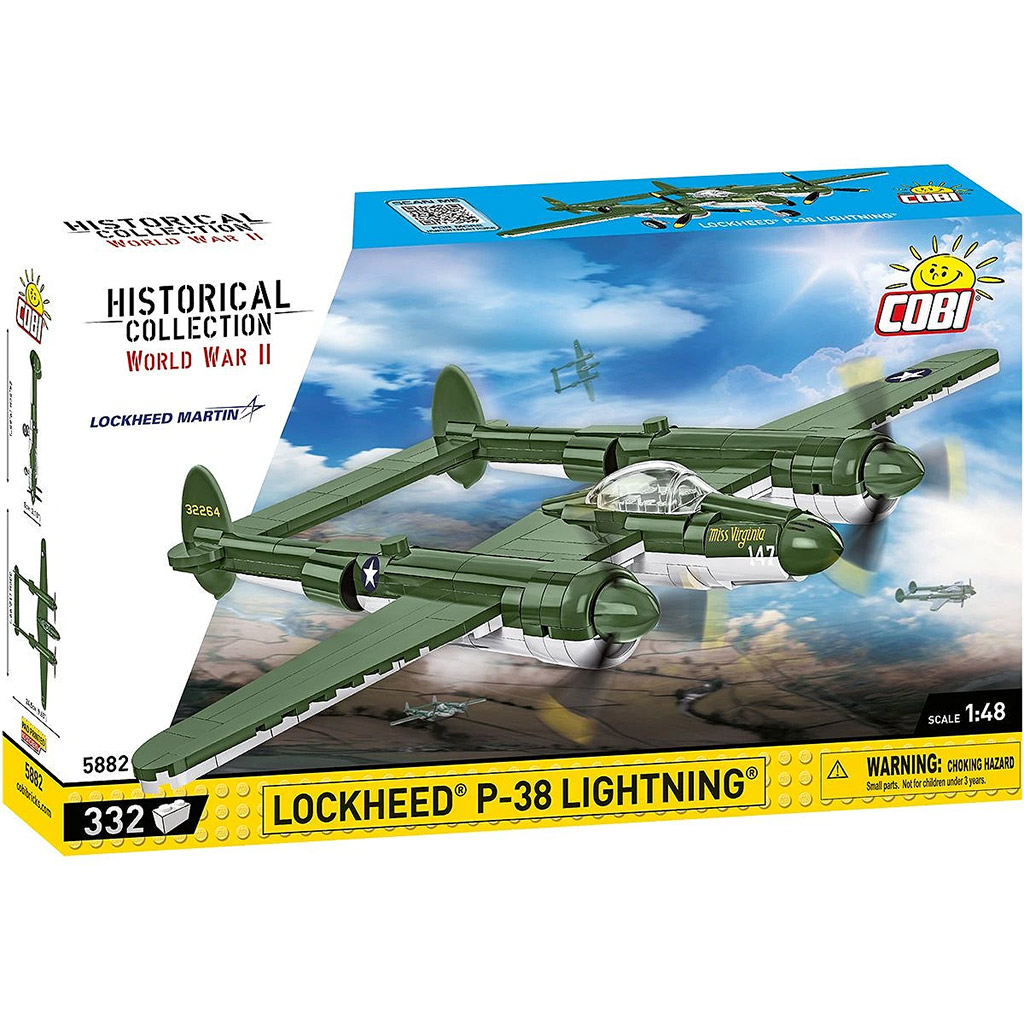 imagen de COBI: Lockheed P-38 Lightning avión de construcción (5882) 1