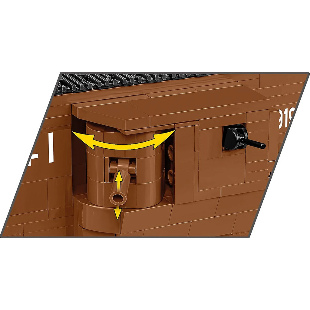 imagen de COBI: Mark V (Masculino) No. 9199 juego de construcción (2995) 6