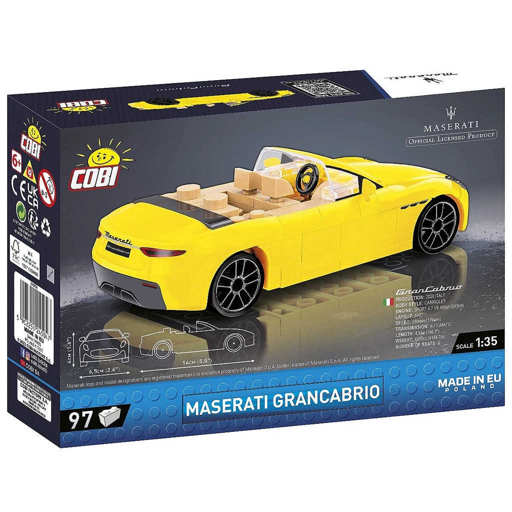 imagen de COBI: Maserati GranCabrio coche de construcción (24504) 3