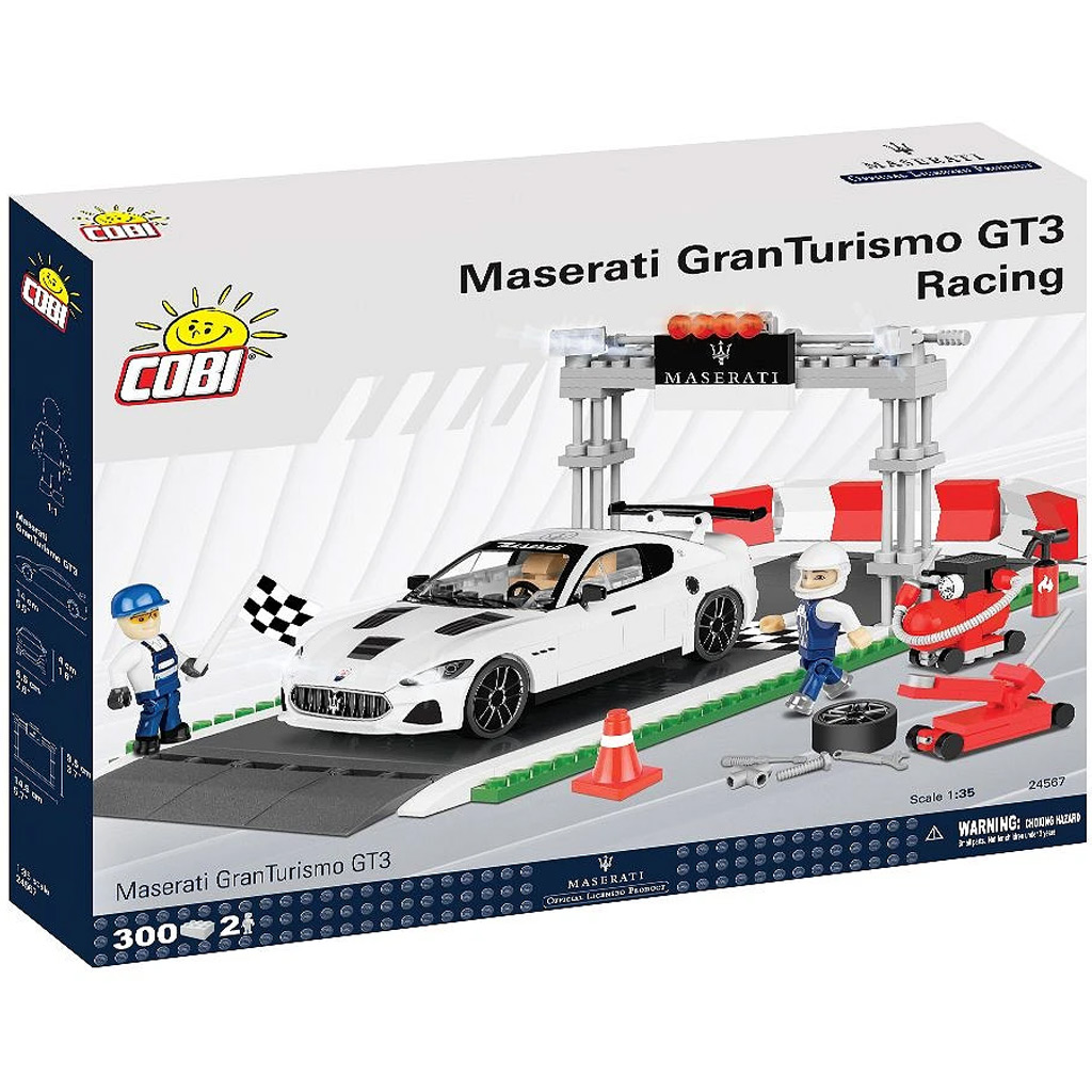 imagen de COBI: Maserati Grandturismo GT3 R coche de carreras set de construcción (24567) 1