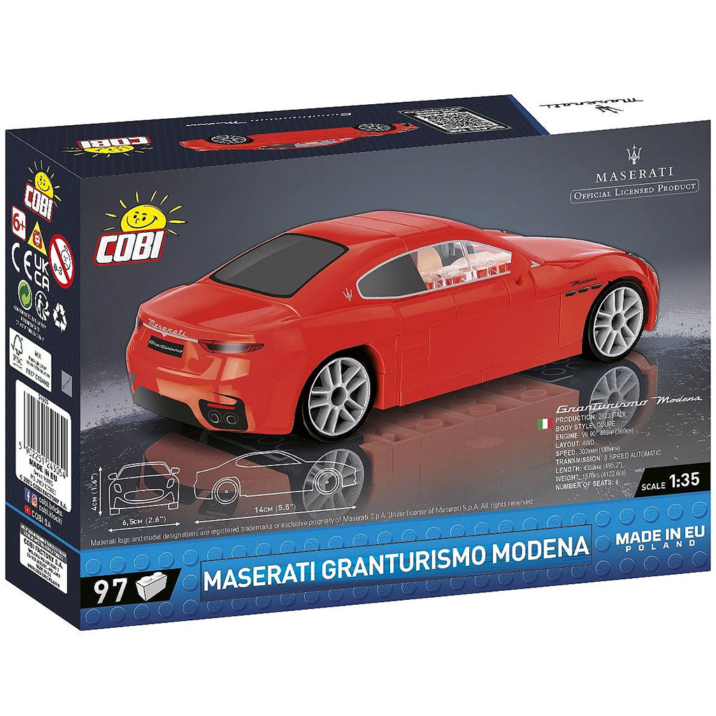 imagen de COBI: Maserati Granturismo Modena coche de construcción (24505) 3