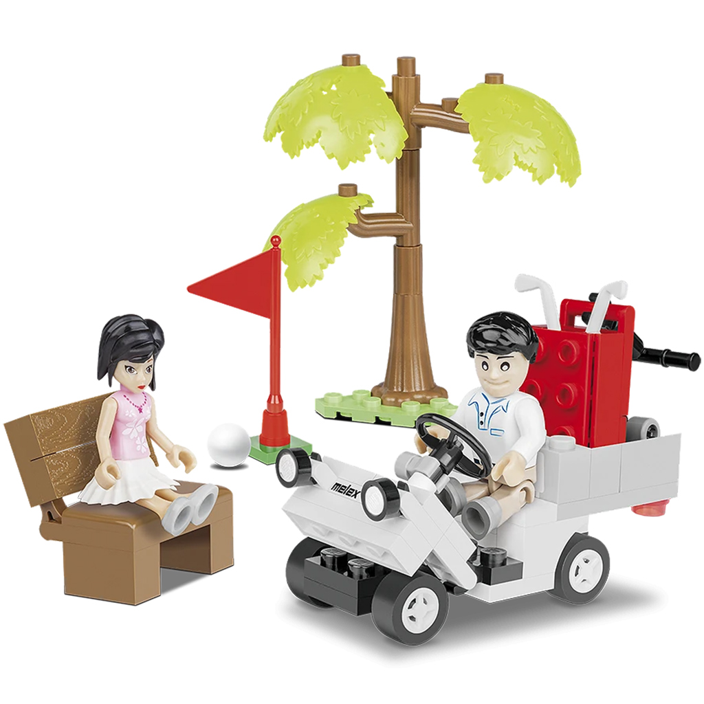 imagen de COBI: Melex 212 Set de Golf construcción (24554) 2