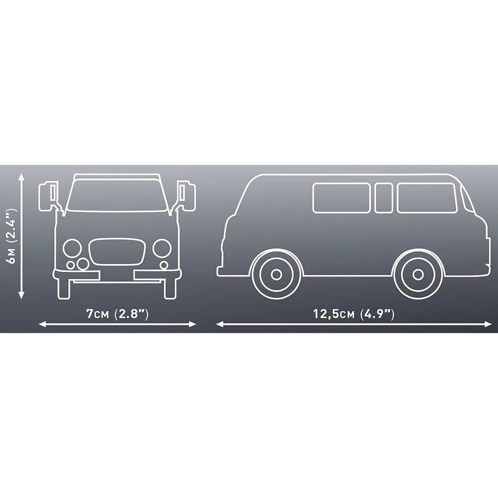 imagen de COBI: Microbús Barkas B1000 juego de construcción (24600) 4