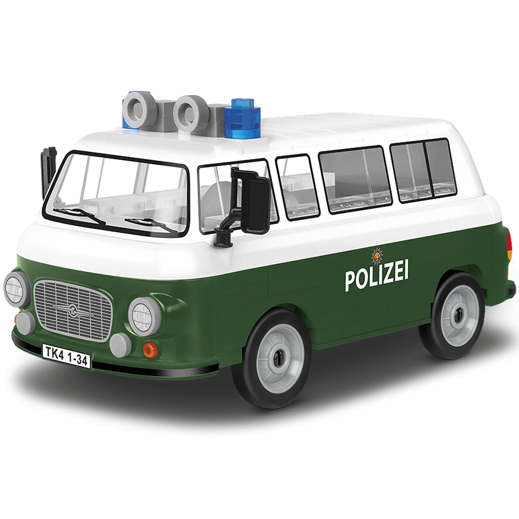 imagen de COBI: Microbús policial Barkas B1000 juego de construcción (24596) 2