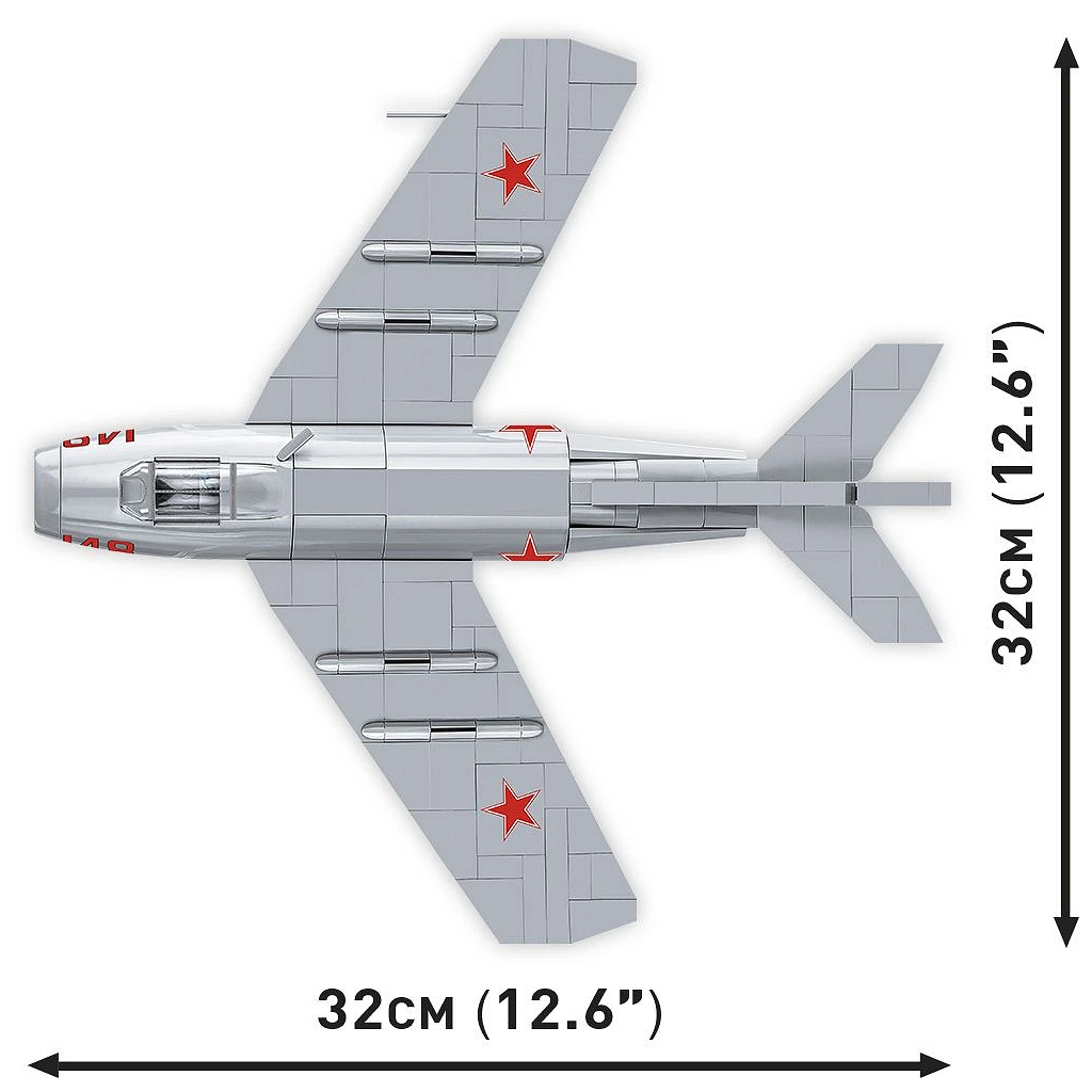 imagen de COBI: MiG-15 Fagot avión de construcción (2416) 3