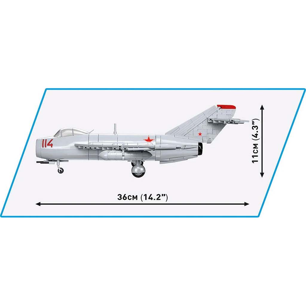 imagen de COBI: MiG-17 caza de construcción (5823) 6