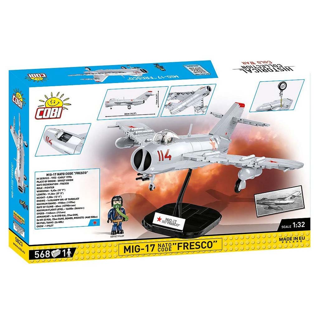 imagen de COBI: MiG-17 caza de construcción (5823) 8
