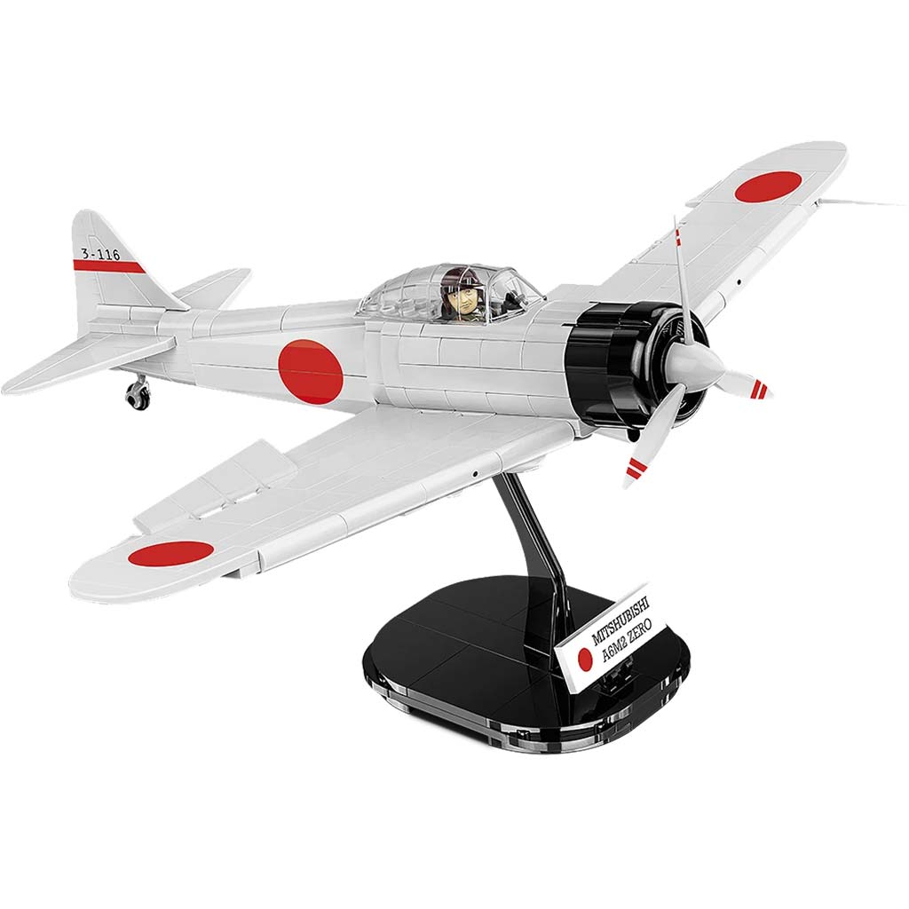 imagen de COBI: Mitsubishi A6M2 Zero‑Sen avión de construcción (5729) 2