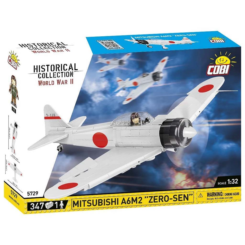 imagen de COBI: Mitsubishi A6M2 Zero‑Sen avión de construcción (5729) 1