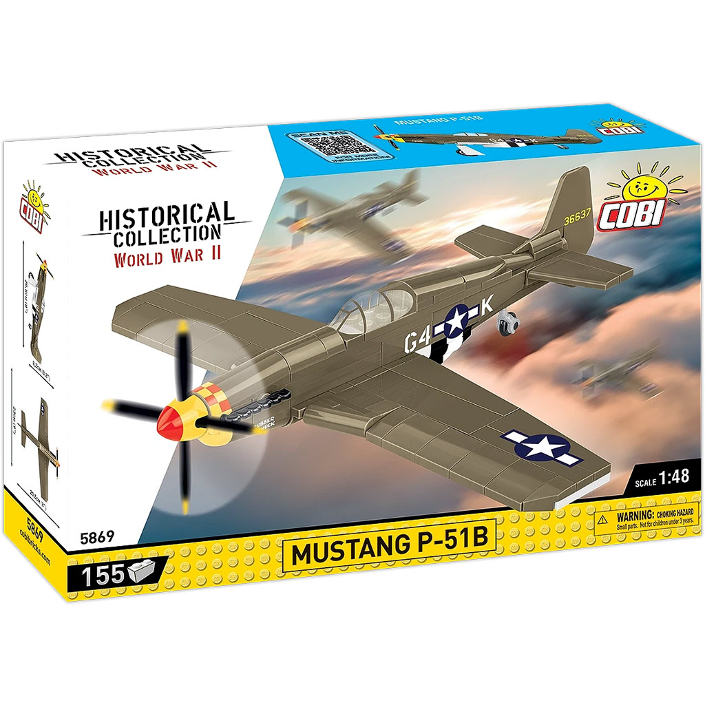 imagen de COBI: Mustang P-51B avión de construcción 1