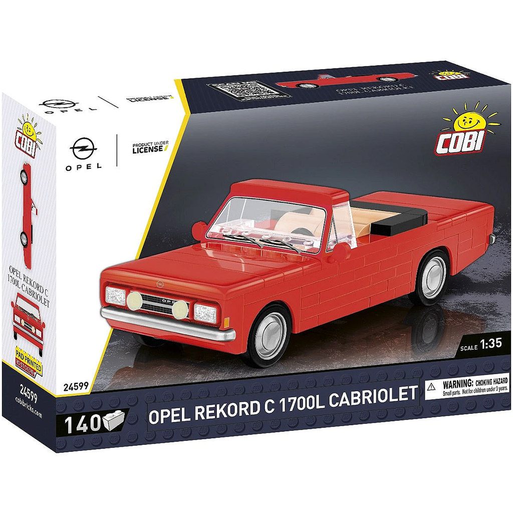 imagen de COBI: Opel Rekord C 1700 L convertible juego de construcción (24599) 1