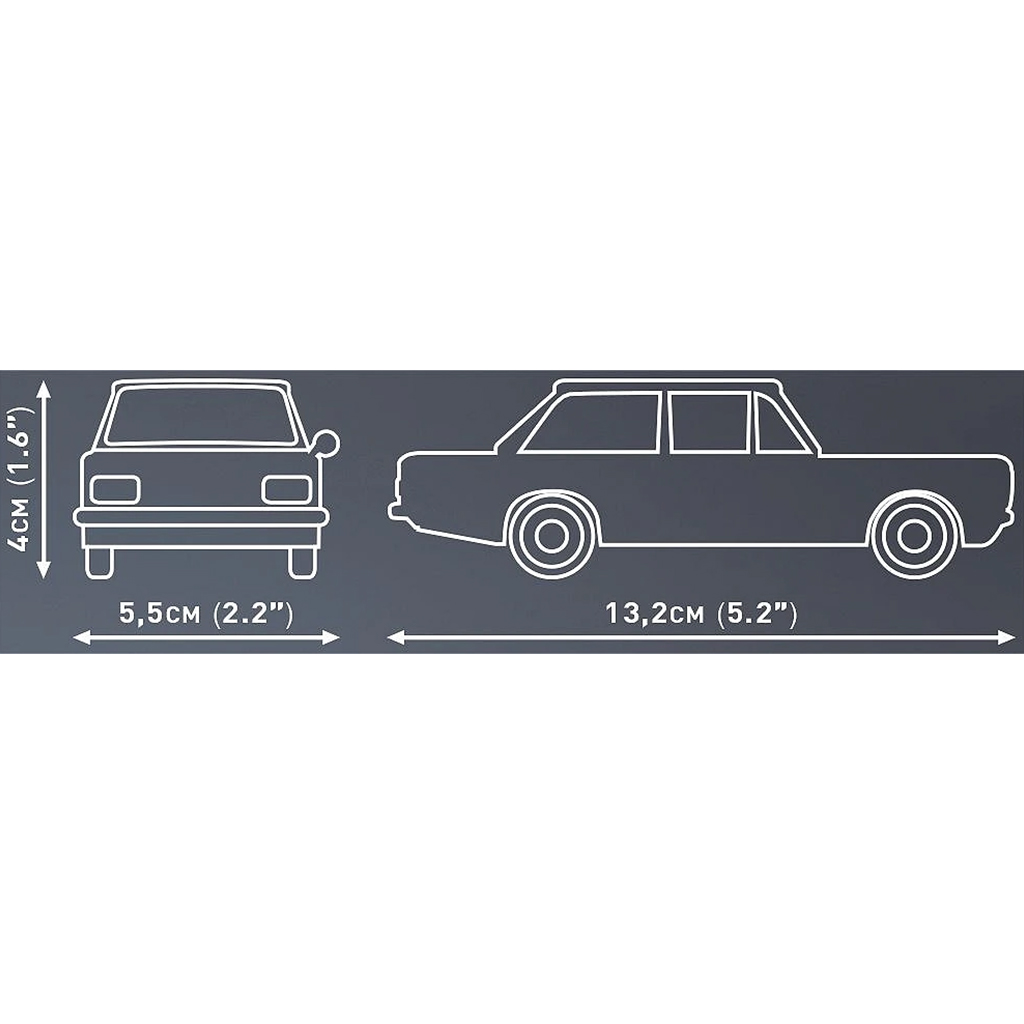 imagen de COBI: Opel Rekord C 1900 L juego de construcción (24598) 4