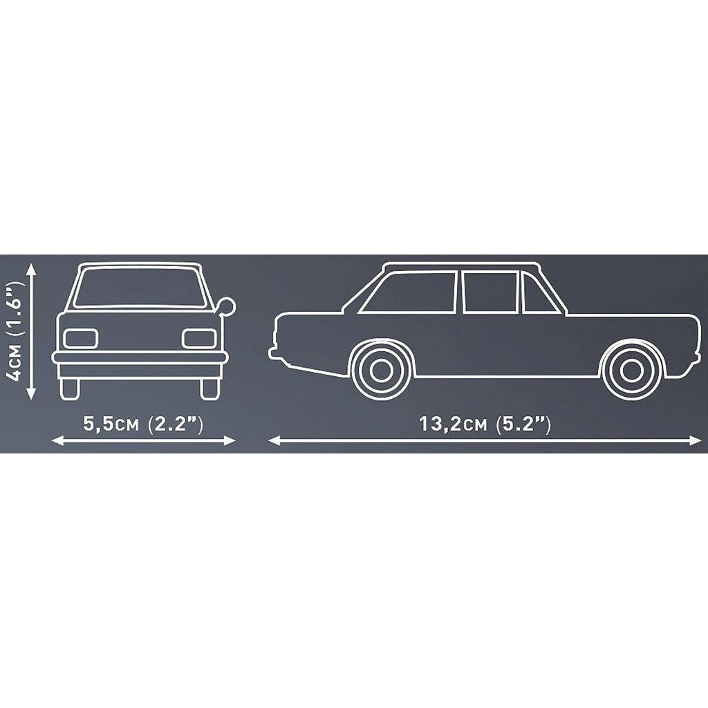 imagen de COBI: Opel Rekord C Viuda Negra juguete de construcción (24597) 4