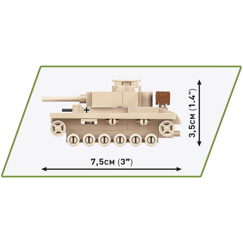 imagen de COBI: Panzer III Ausf. L tanque de guerra alemán juego de construcción (3090) 5