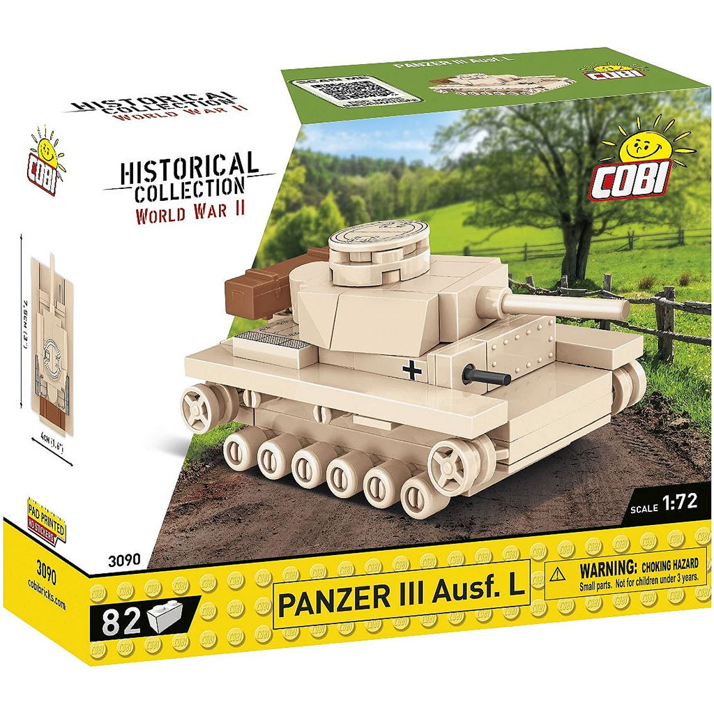 imagen de COBI: Panzer III Ausf. L tanque de guerra alemán juego de construcción (3090) 1