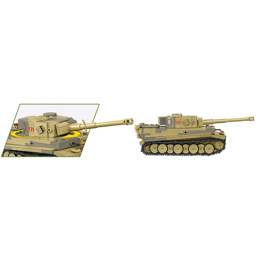 imagen de COBI: Panzer VI Tiger I „131” juego de construcción (2734) 4