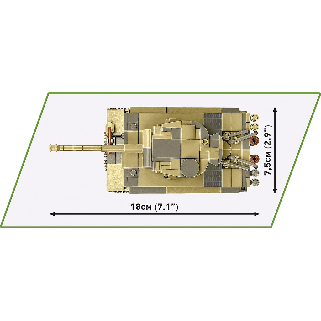 imagen de COBI: Panzer VI Tiger I „131” juego de construcción (2734) 6
