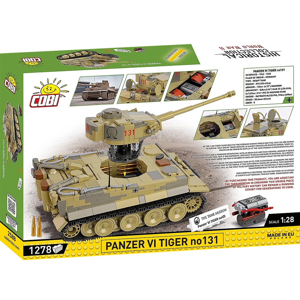 imagen de COBI: Panzer VI Tiger no131 juego de construcción (2588) 11