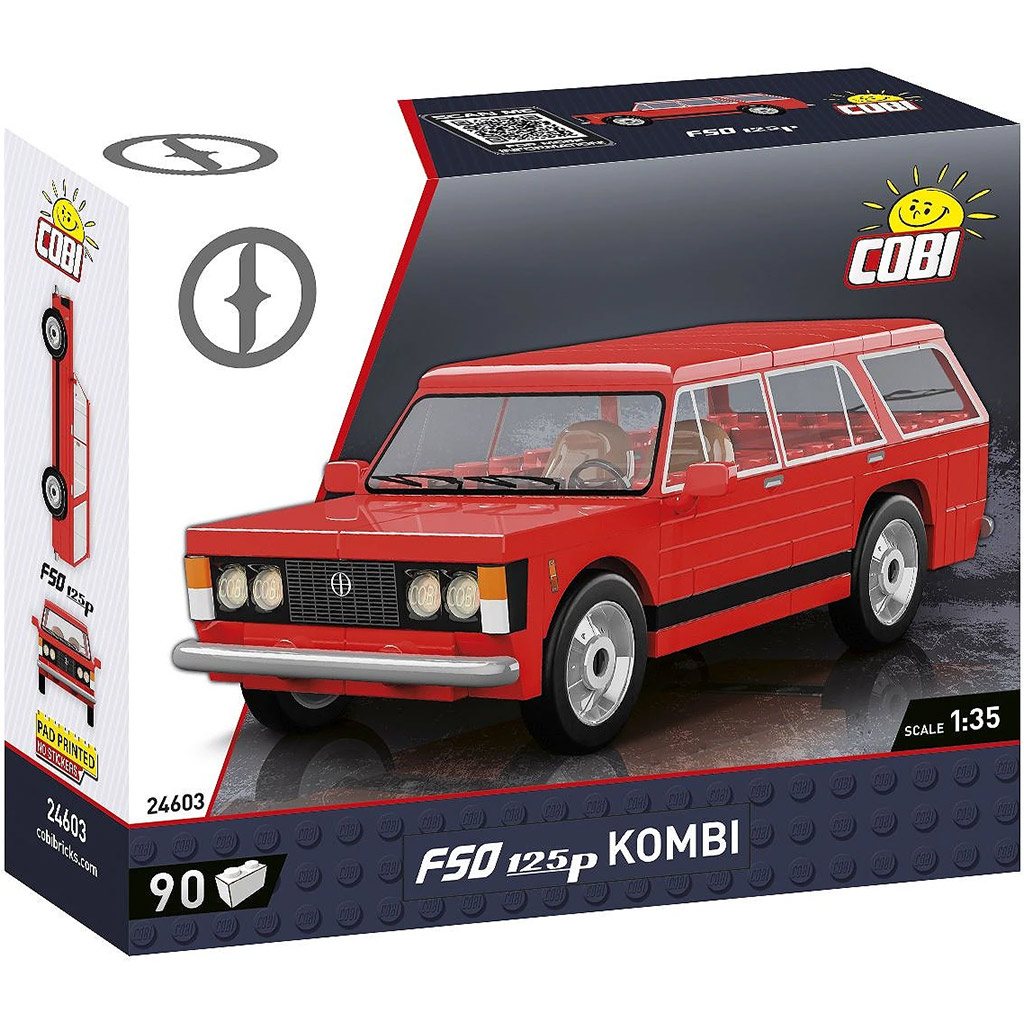 imagen de COBI: Polski Fiat 125p Kombi juguete de construcción (24603) 1