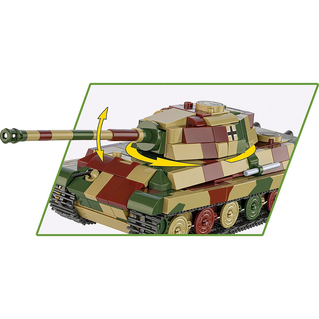 imagen de COBI: Pz.Kpfw. VI B Tiger II „Tigre Real” juego de construcción (2732) 3
