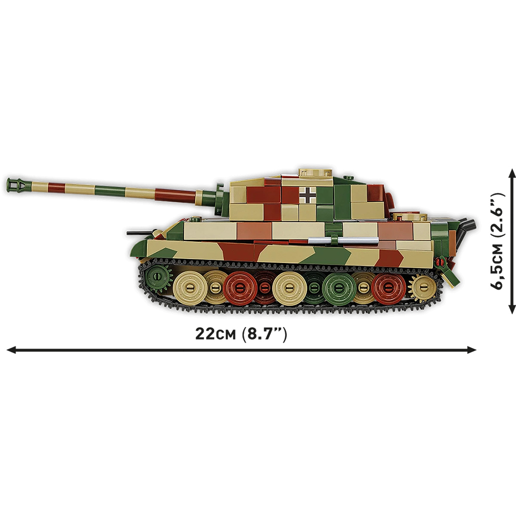 imagen de COBI: Pz.Kpfw. VI B Tiger II „Tigre Real” juego de construcción (2732) 5
