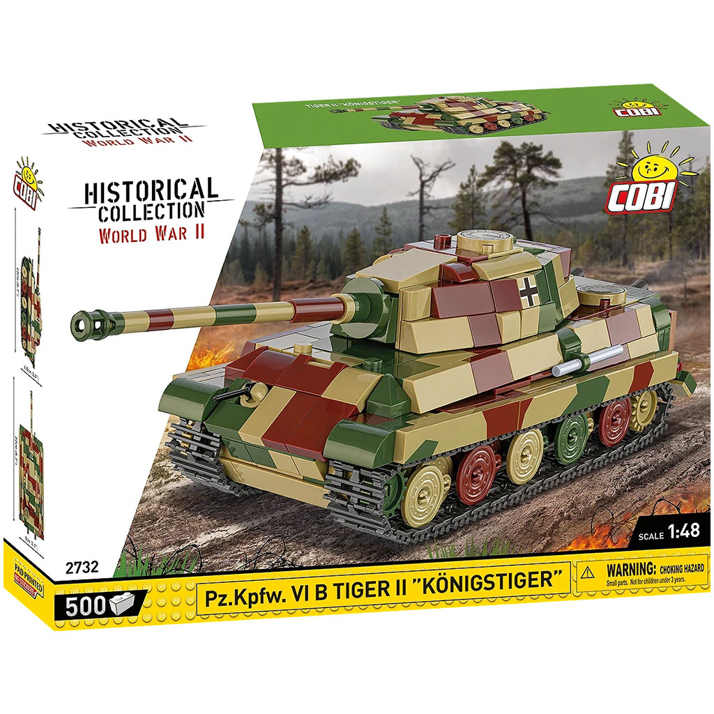 imagen de COBI: Pz.Kpfw. VI B Tiger II „Tigre Real” juego de construcción (2732) 1