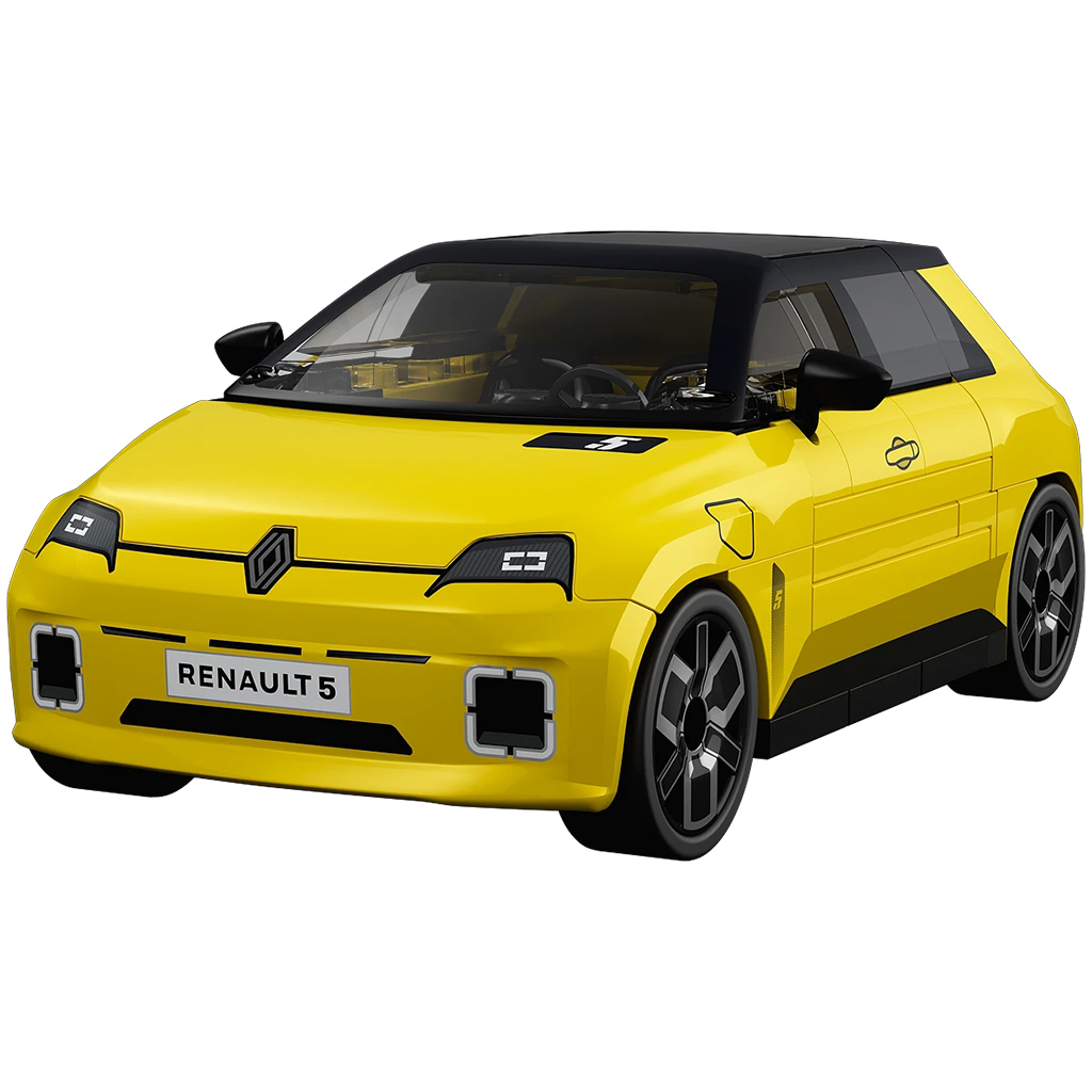 imagen de COBI: Renault 5 E-Tech coche amarillo juego de construcción (24673) 2