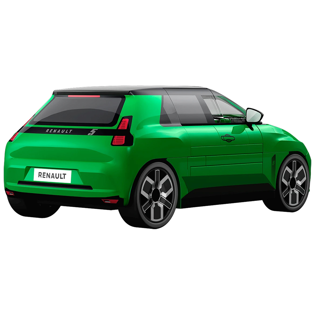 imagen de COBI: Renault 5 E-Tech coche verde juguete de construcción (24674) 3