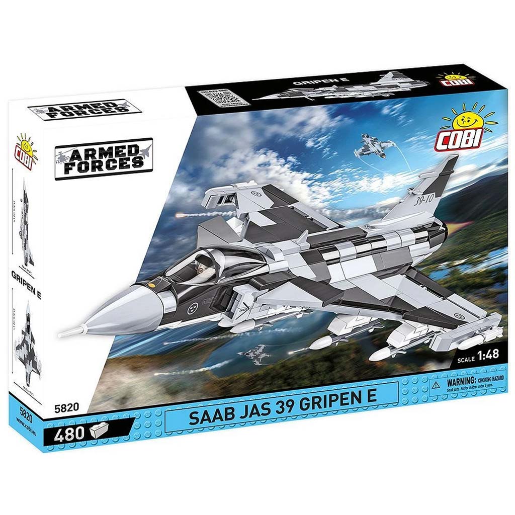 imagen de COBI: SAAB JAS 39 Gripen E avión de construcción (5820) 1