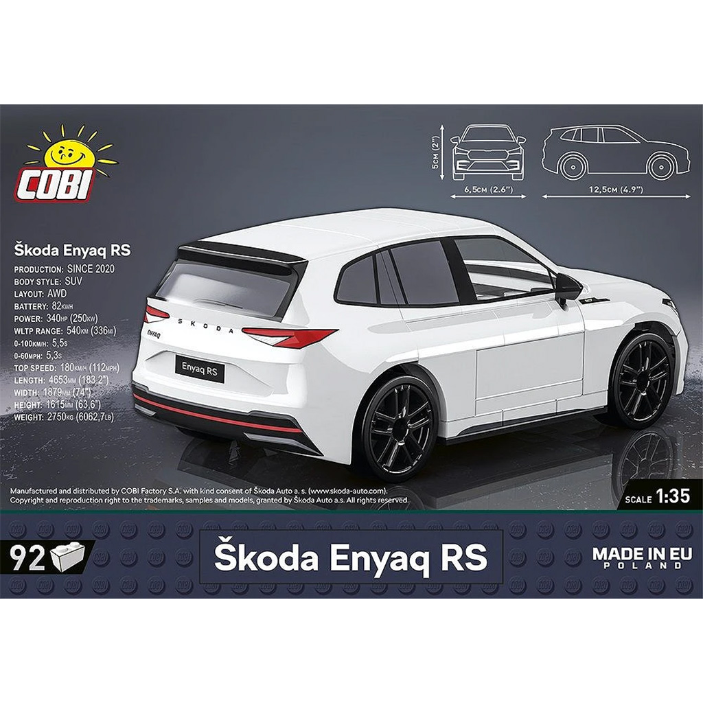 imagen de COBI: Skoda Enyaq RS juego de construcción (24575) 3