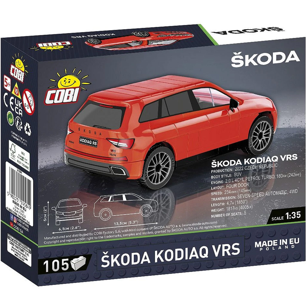 imagen de COBI: Škoda Kodiaq VRS juego de construcción (24584) 3
