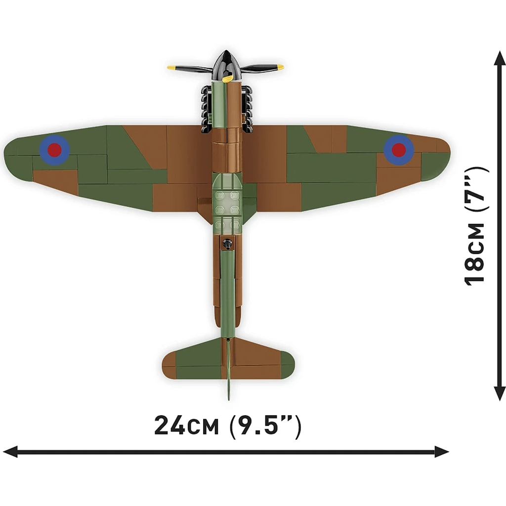 imagen de COBI: Spitfire Mk I N3200 Imperial War Museum Duxford avión de construcción (5868) 4