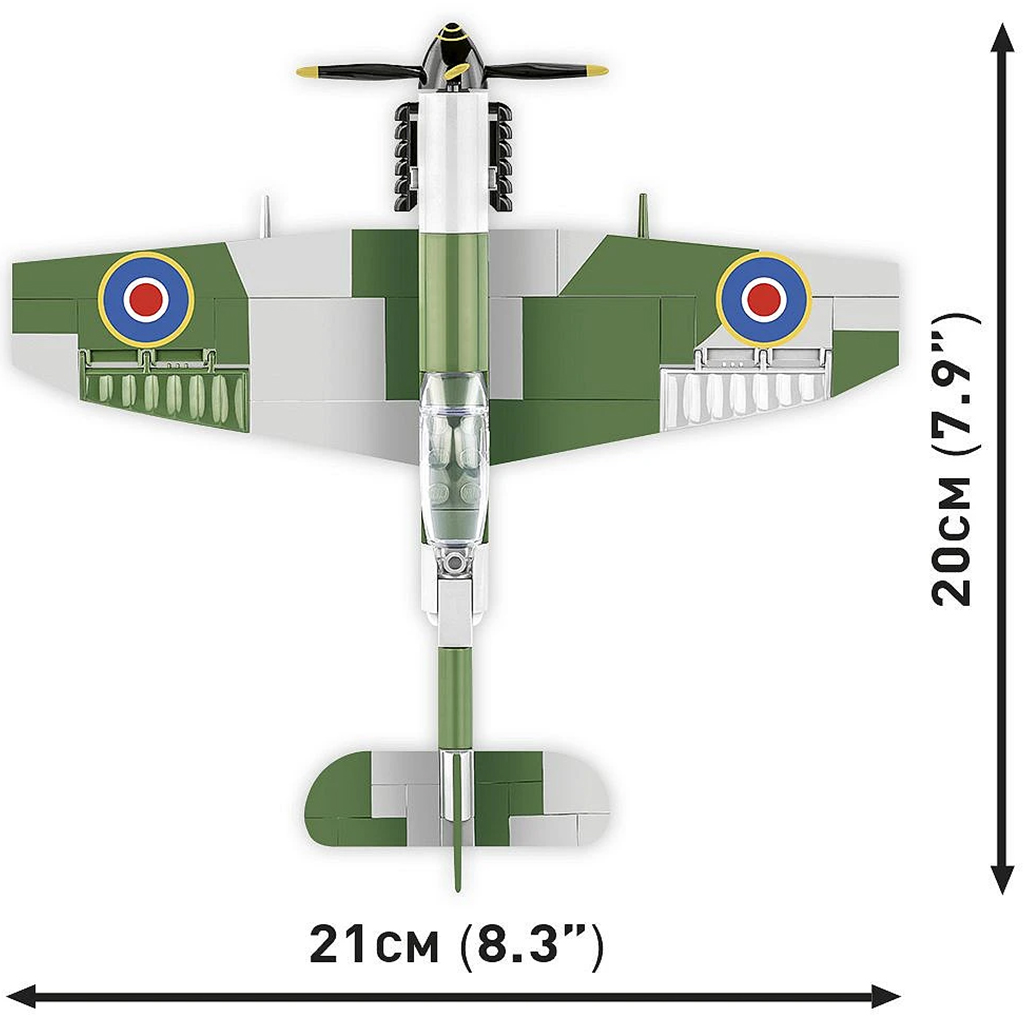 imagen de COBI: Spitfire Mk XVI Bubbletop juguete de construcción (5865) 6