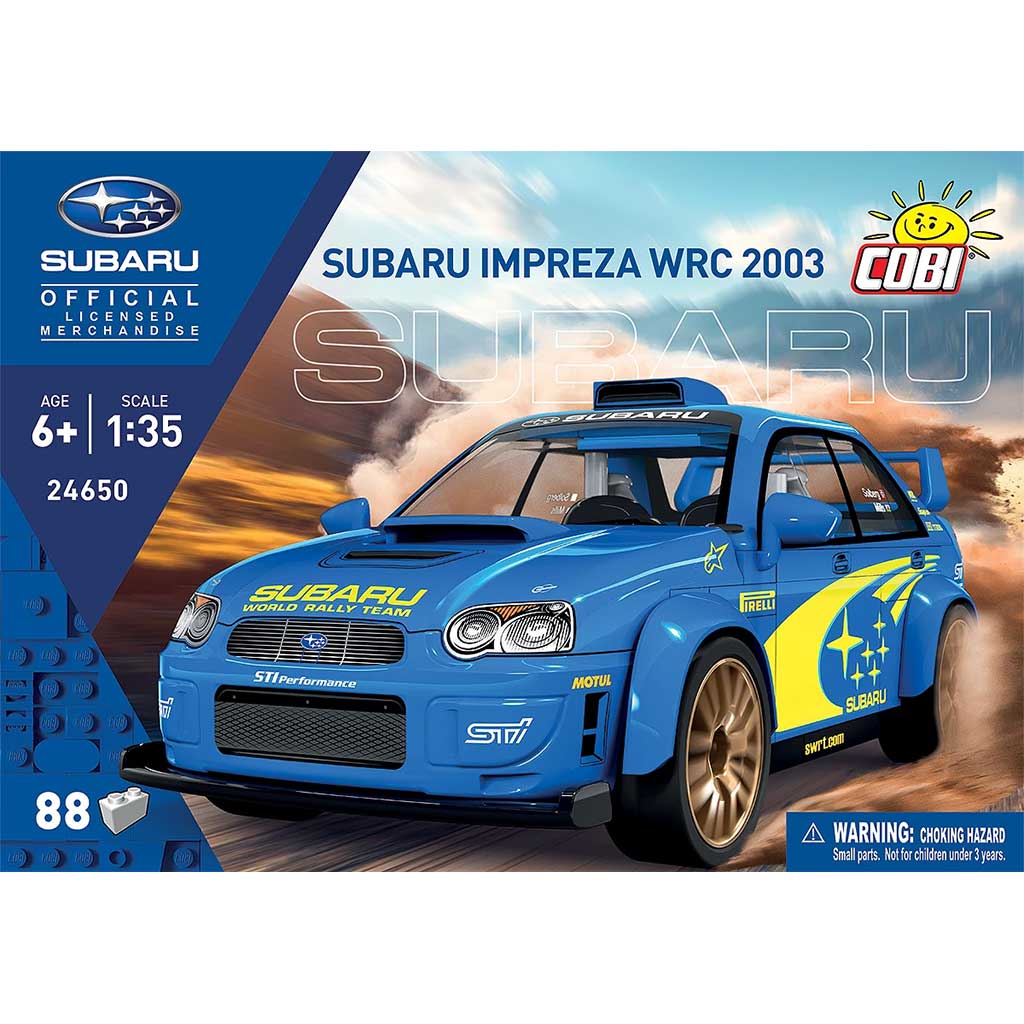 imagen de COBI: Subaru Impreza WRC 2003 coche de construcción (24650) 1