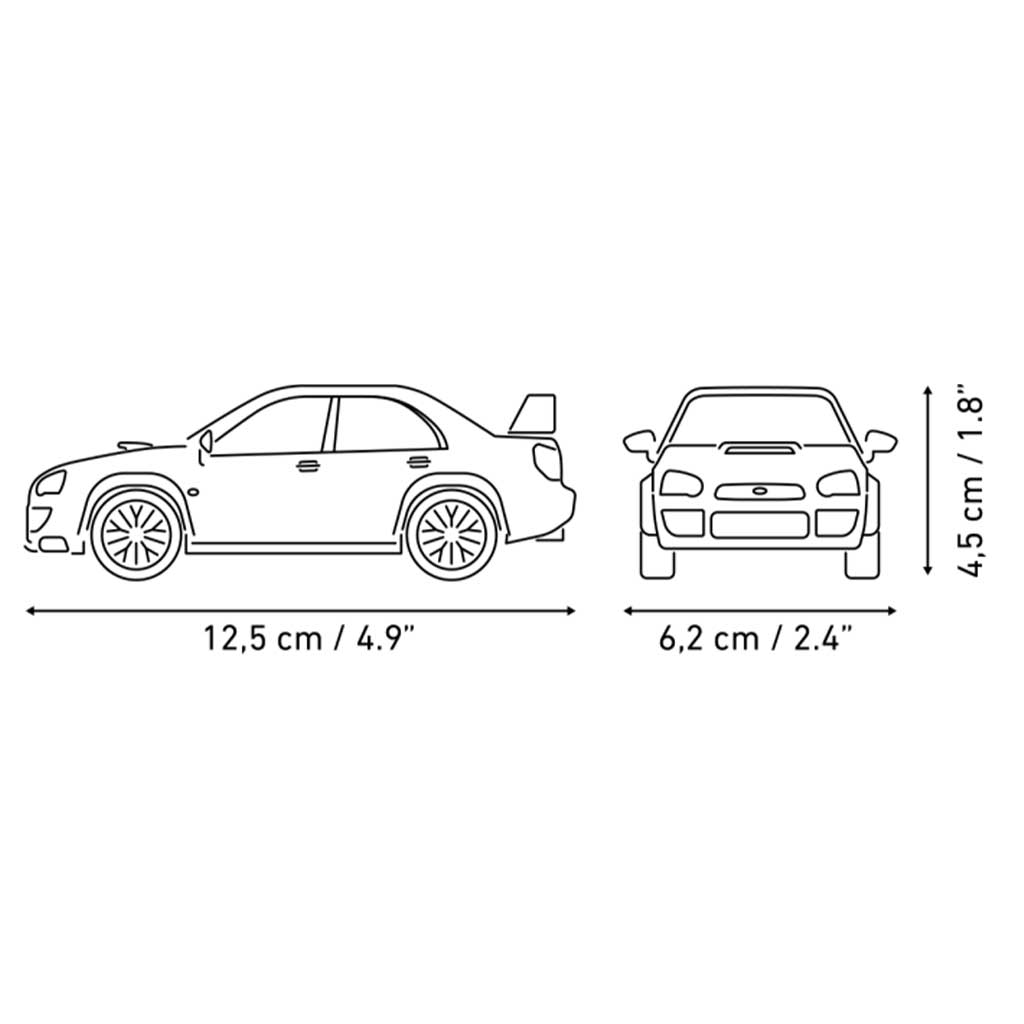 imagen de COBI: Subaru Impreza WRC 2004 coche de construcción 4