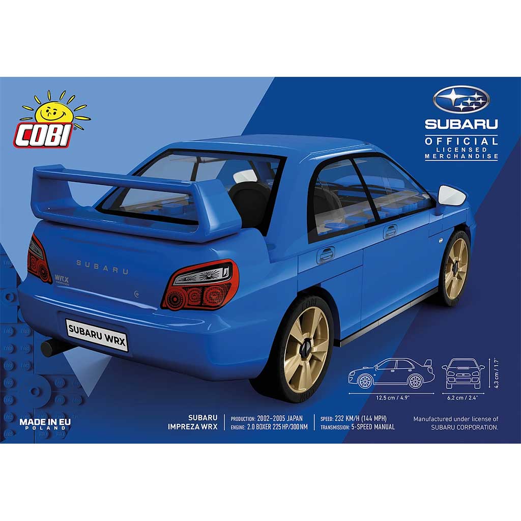imagen de COBI: Subaru Impreza WRX coche de construcción (24648) 2