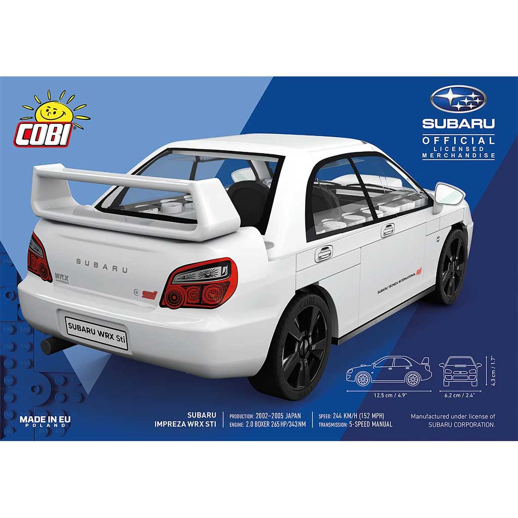 imagen de COBI: Subaru Impreza WRX STI coche de construcción (24649) 2
