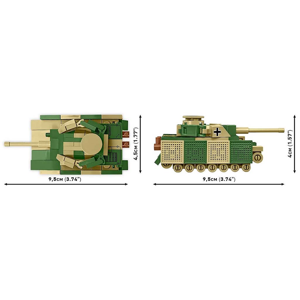 imagen de COBI: Tanque de combate blindado Panzer IV Ausf. J (3097) 4