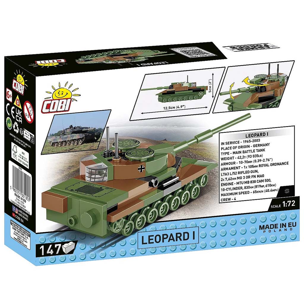 imagen de COBI: tanque Leopard 1 juego de construcción (3105) 5