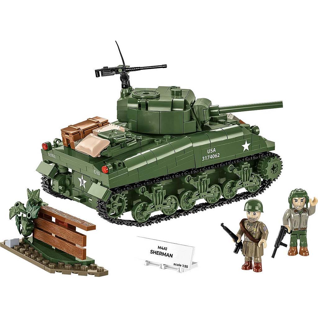 imagen de COBI: tanque M4A1 Sherman juego de construcción (3126) 2