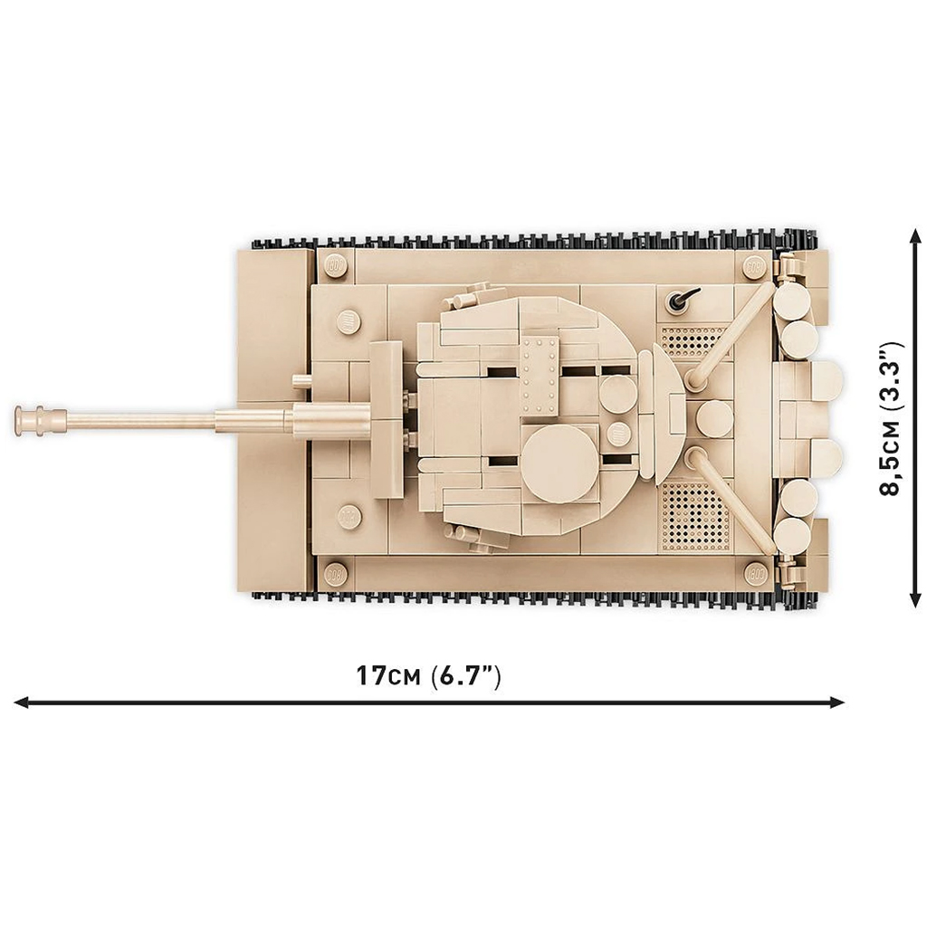 imagen de COBI: tanque Pzkpfw VI Tiger 131 juego de construcción (2710) 3