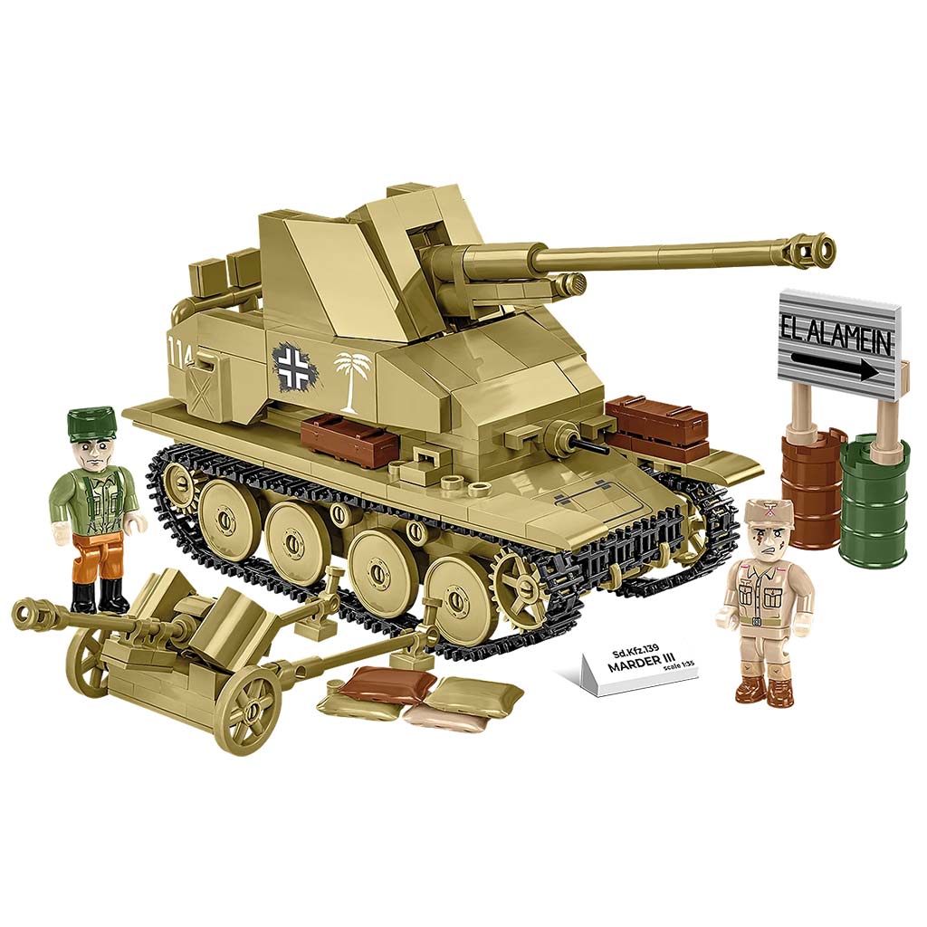 imagen de COBI: tanque Sd.Kfz. 139 Marder III (3131) 2