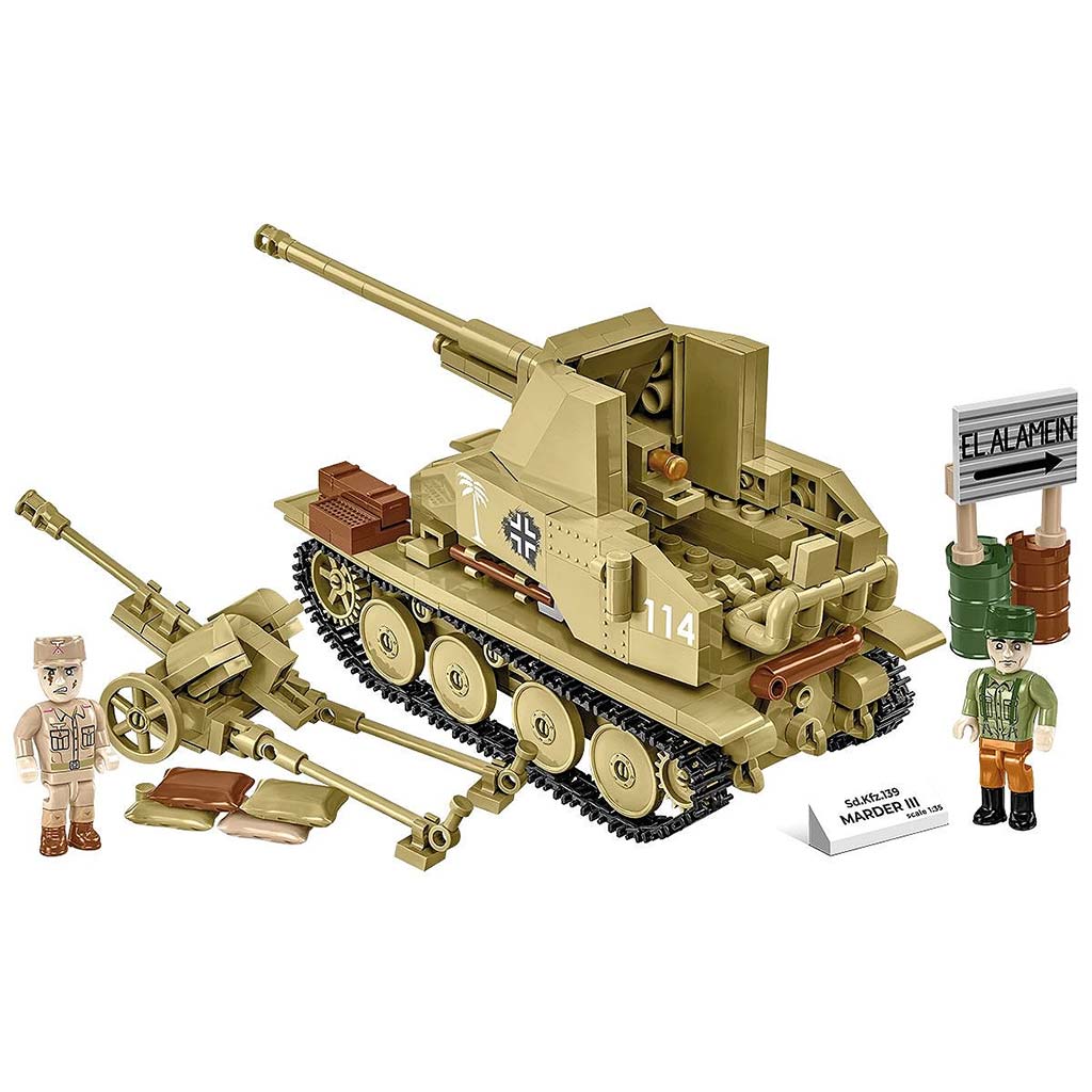 imagen de COBI: tanque Sd.Kfz. 139 Marder III (3131) 3