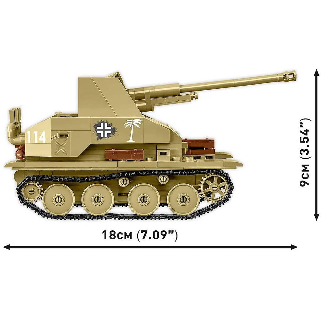 imagen de COBI: tanque Sd.Kfz. 139 Marder III (3131) 4