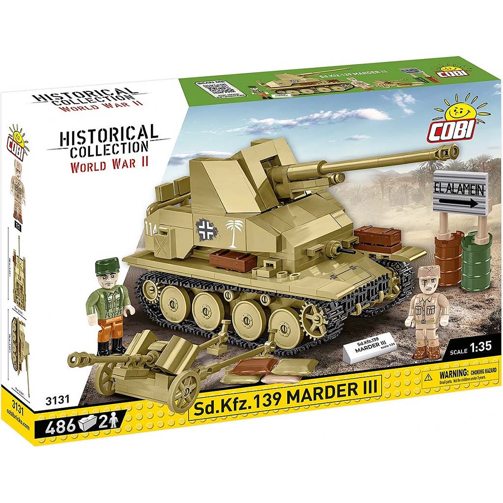 imagen de COBI: tanque Sd.Kfz. 139 Marder III (3131) 1